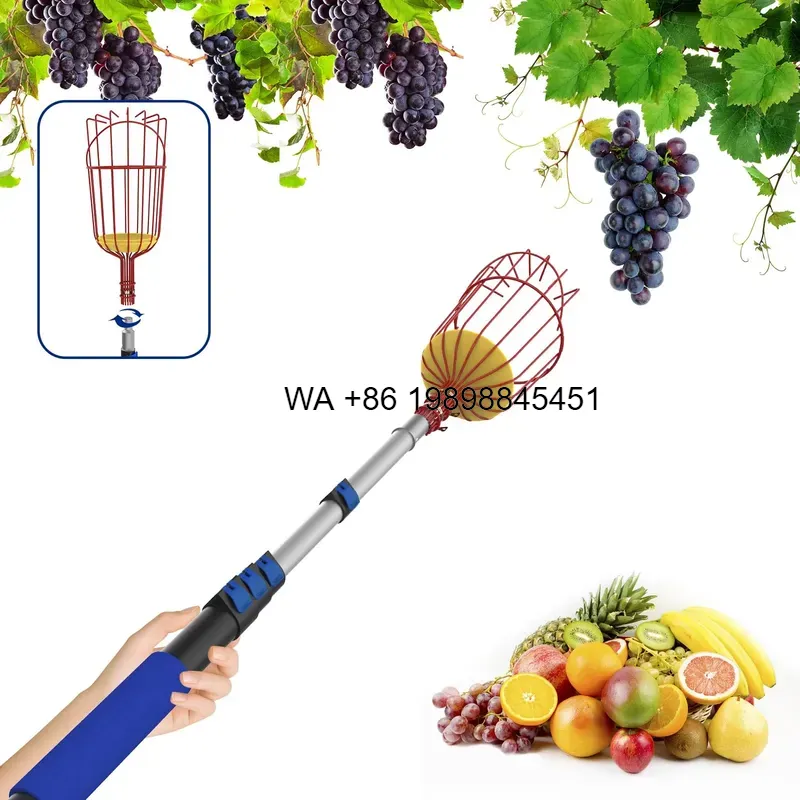 Fruit Picker Basket Telescopic Pole - Wmwmnu – teleskopowa drążek do zbierania
