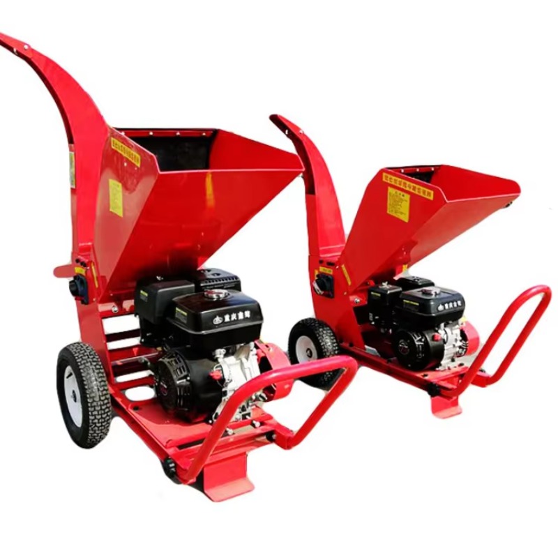 Garden Branch Shredder Wood Chipper - Przemysłowa maszyna do rozdrabniania drewna ogrodowego,