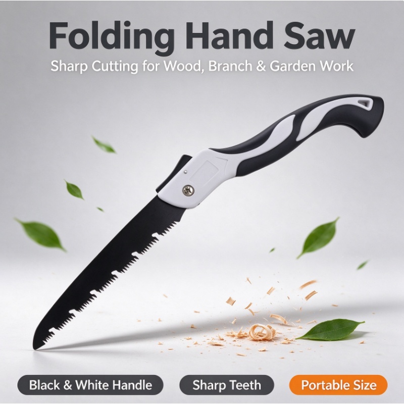 Pruning Saw Folding Hand Saw Tree - Wielofunkcyjna, składana piła do przycinania gałęzi,