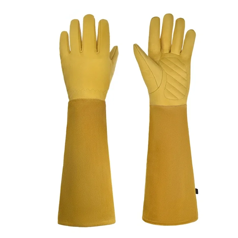 Gardening Gloves Thorn Proof Leather - Rękawice skórzane do pielęgnacji róż, pielęgnacji