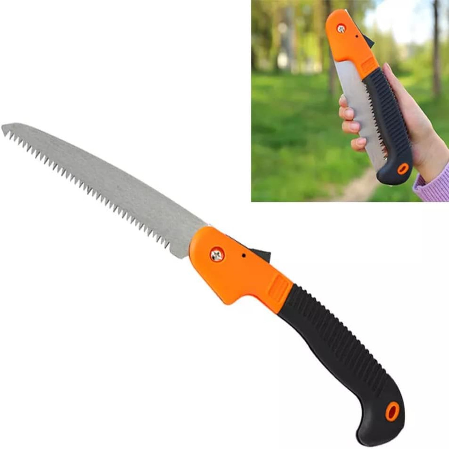 Pruning Saw Folding Hand Saw Tree - ® Składany sekator Stalowa piła ogrodowa