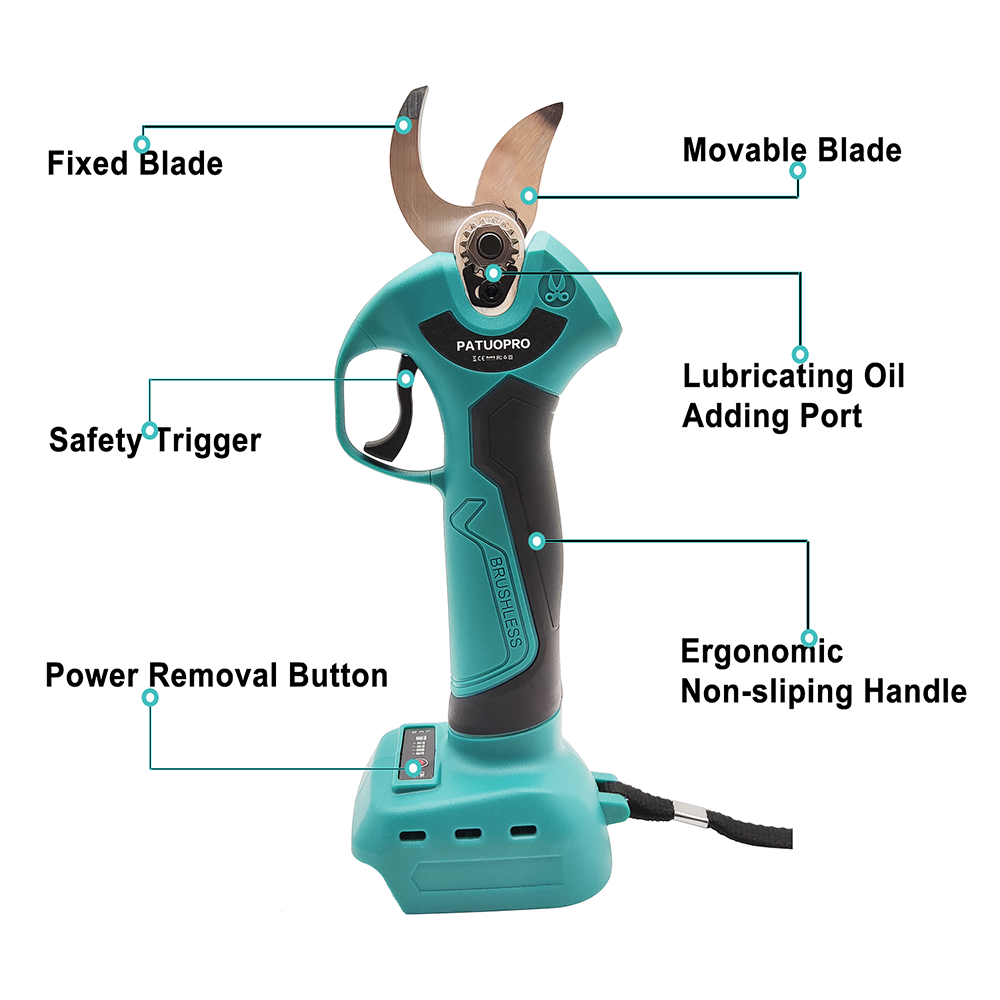 Bezprzewodowe nożyce elektrycz – Cordless Electric Pruning Shears 30Mm recenzja i cena