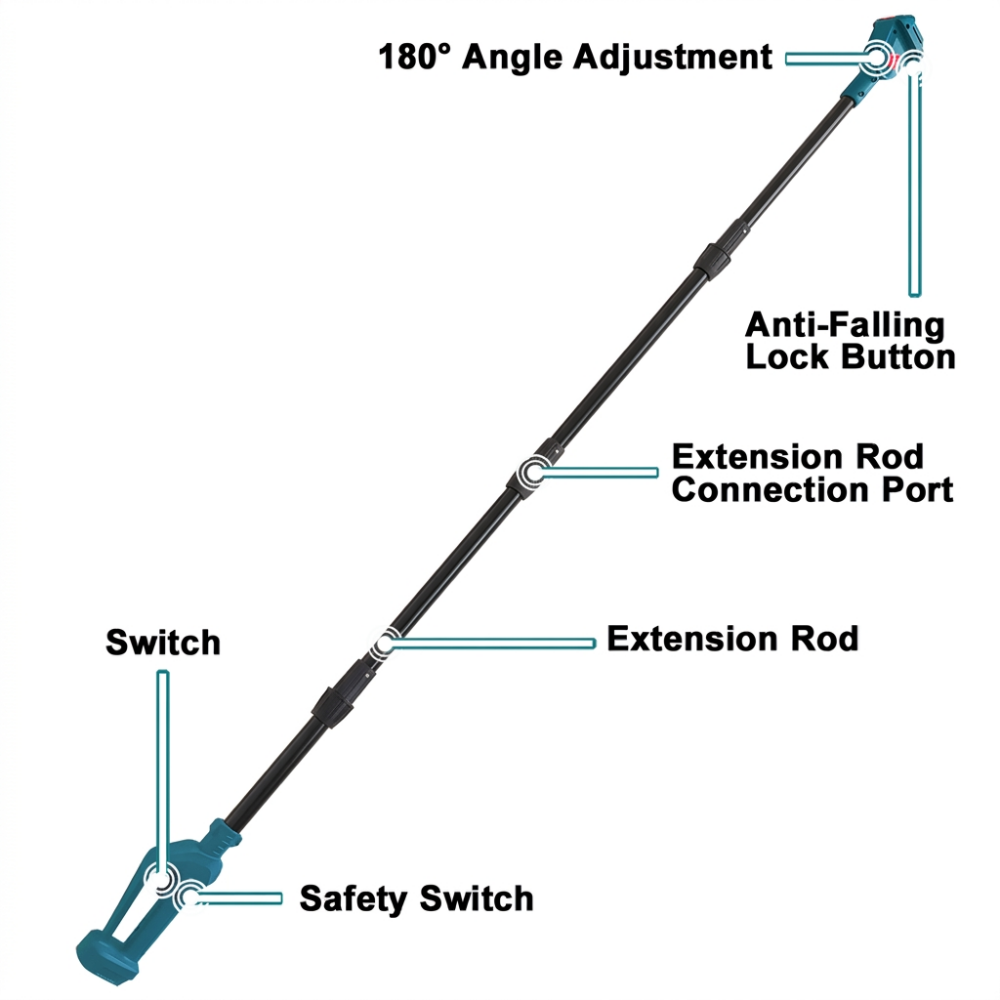 PATUOPRO Elektryczna przedłużk – Electric Pruner With Extension Pole recenzja i cena