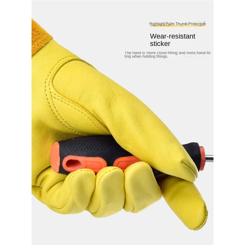 Rękawice skórzane B23B z długi – Gardening Gloves Thorn Proof Leather recenzja i cena