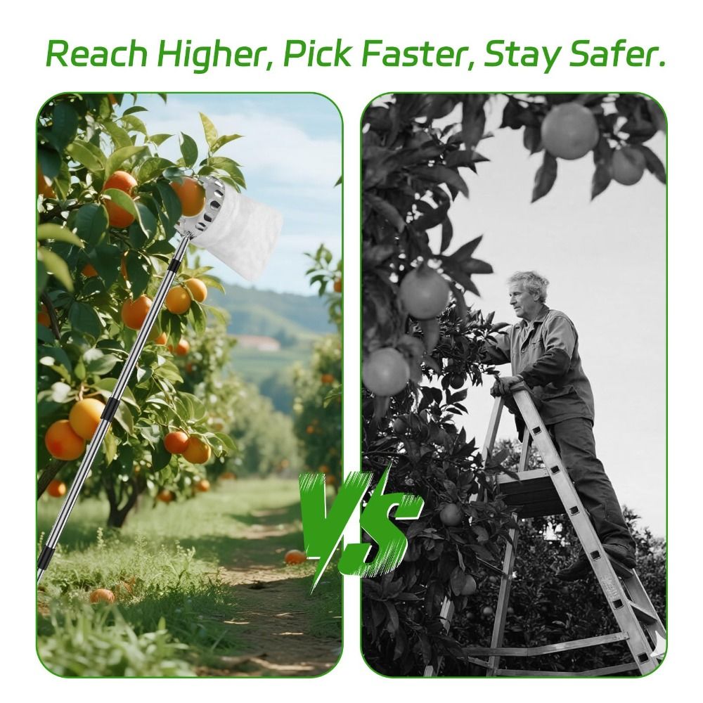 Maszyna do zbioru owoców ze st – Fruit Picker Basket Telescopic Pole recenzja i cena