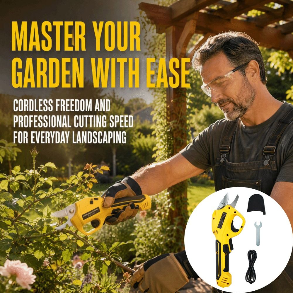 Akumulatorowe elektryczne noży – Cordless Electric Pruning Shears 30Mm recenzja i cena