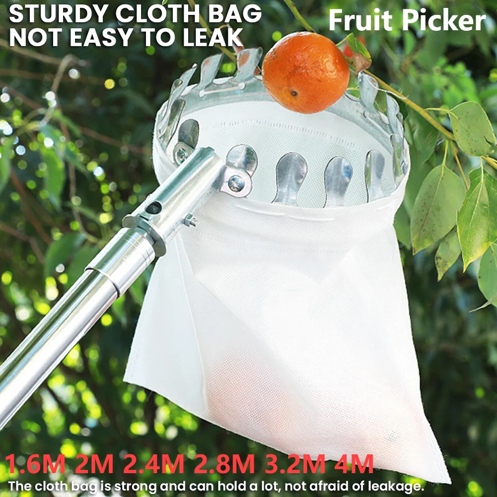 Narzędzie do zbierania owoców  – Fruit Picker Basket Telescopic Pole recenzja i cena