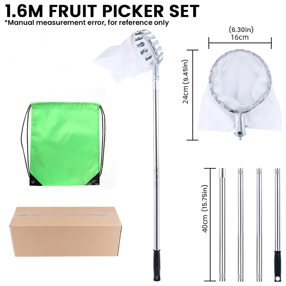Narzędzie do zbierania owoców  – Fruit Picker Basket Telescopic Pole recenzja i cena