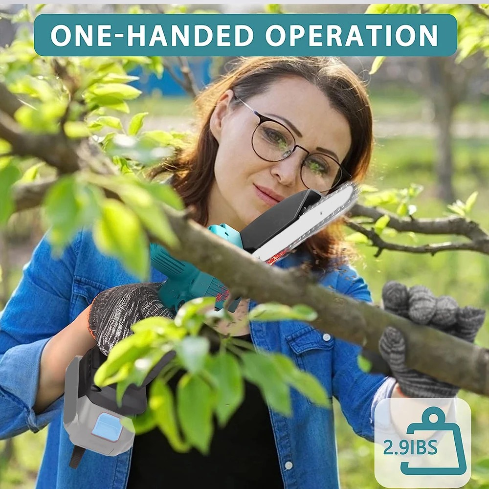 FORGEKIN Bezszczotkowa Elektry – Electric Pruner With Extension Pole recenzja i cena