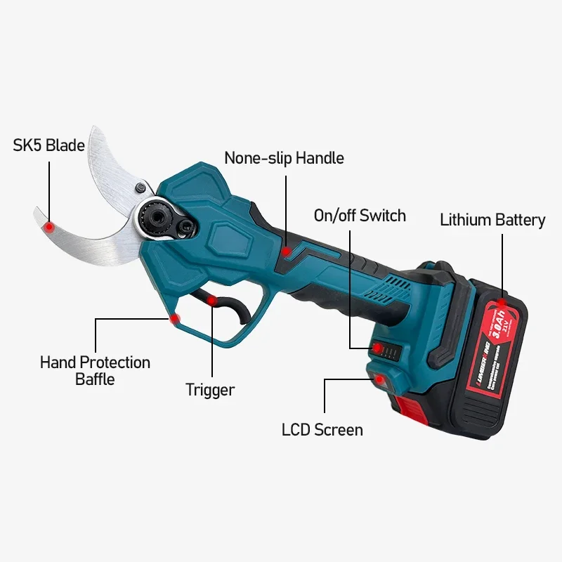 Bezprzewodowe elektryczne noży – Electric Pruner With Extension Pole recenzja i cena