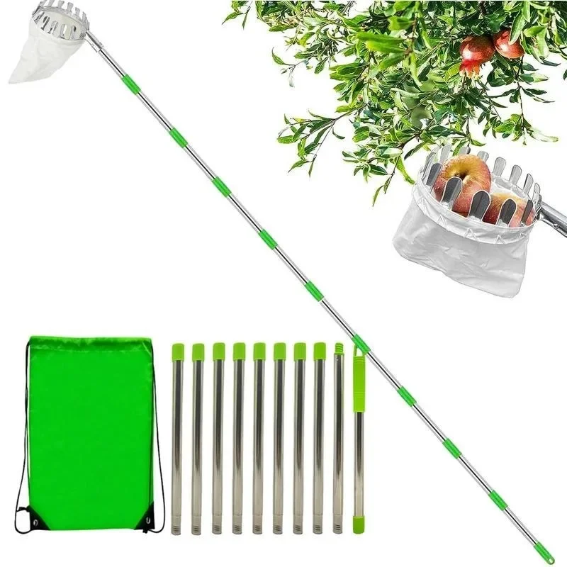 Zbieracz owoców na dużą wysoko – Fruit Picker Basket Telescopic Pole recenzja i cena