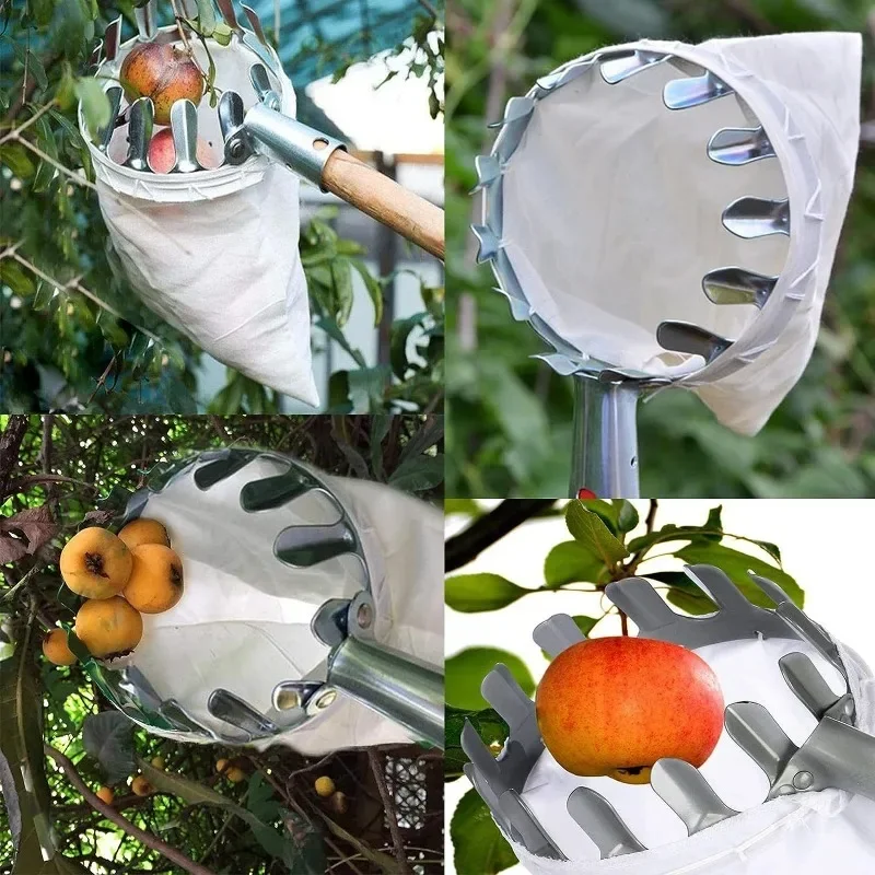 Zbieracz owoców na dużą wysoko – Fruit Picker Basket Telescopic Pole recenzja i cena