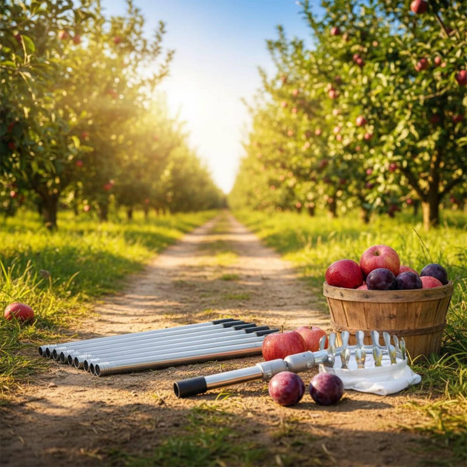 Przemysłowy chwytak z regulowa – Fruit Picker Basket Telescopic Pole recenzja i cena