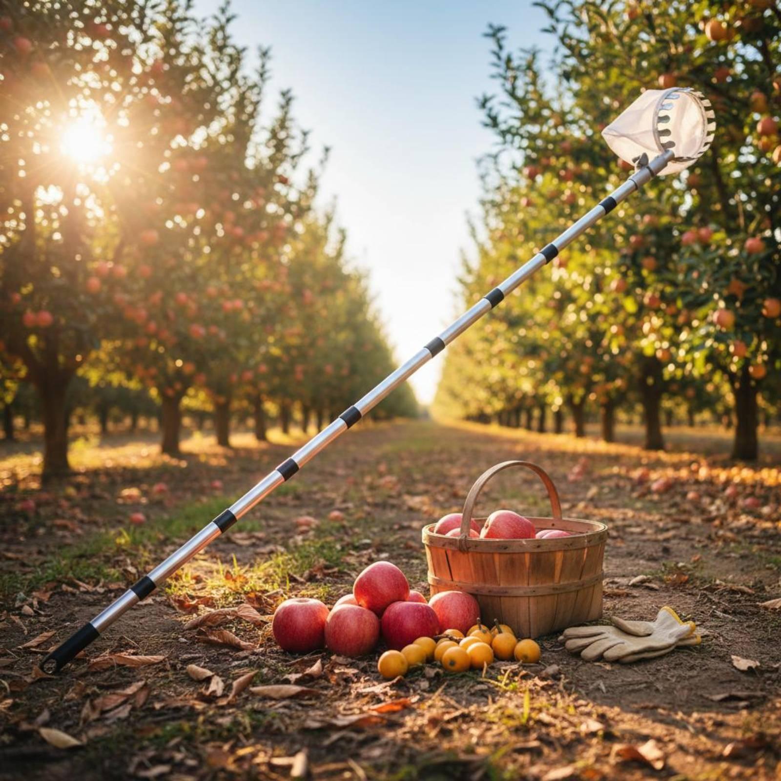 Przemysłowy chwytak z regulowa – Fruit Picker Basket Telescopic Pole recenzja i cena