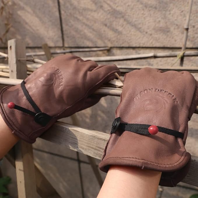Rękawiczki skórzane ze skóry b – Gardening Gloves Thorn Proof Leather recenzja i cena