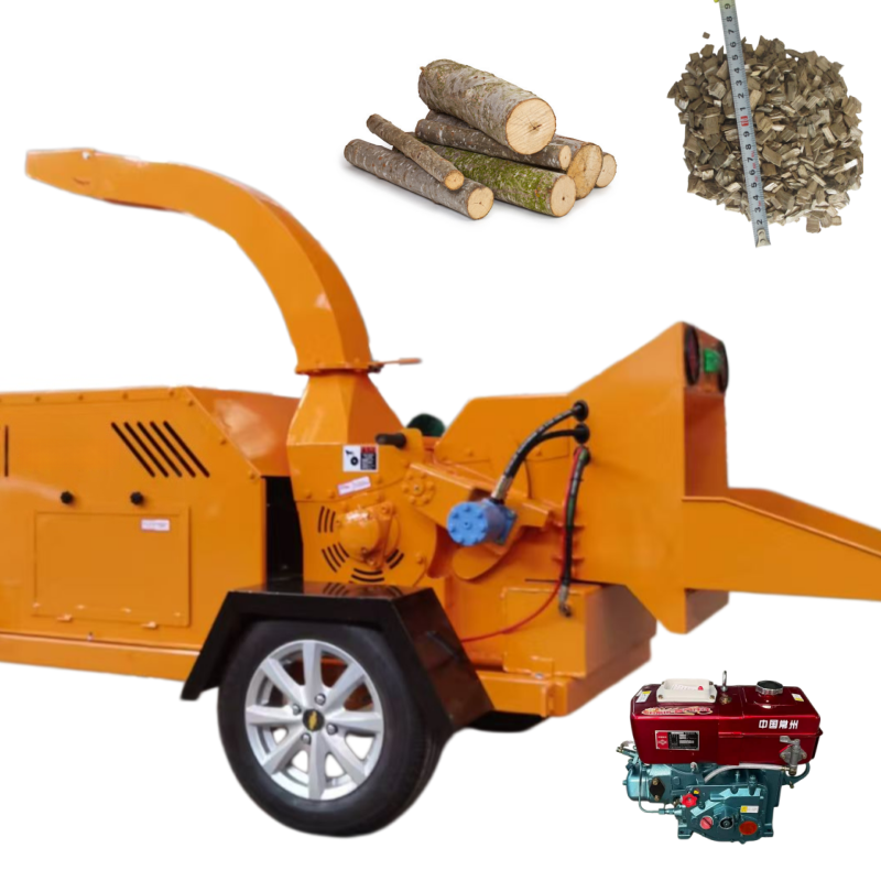 Wytrzymała, duża frezarka do d – Garden Branch Shredder Wood Chipper recenzja i cena