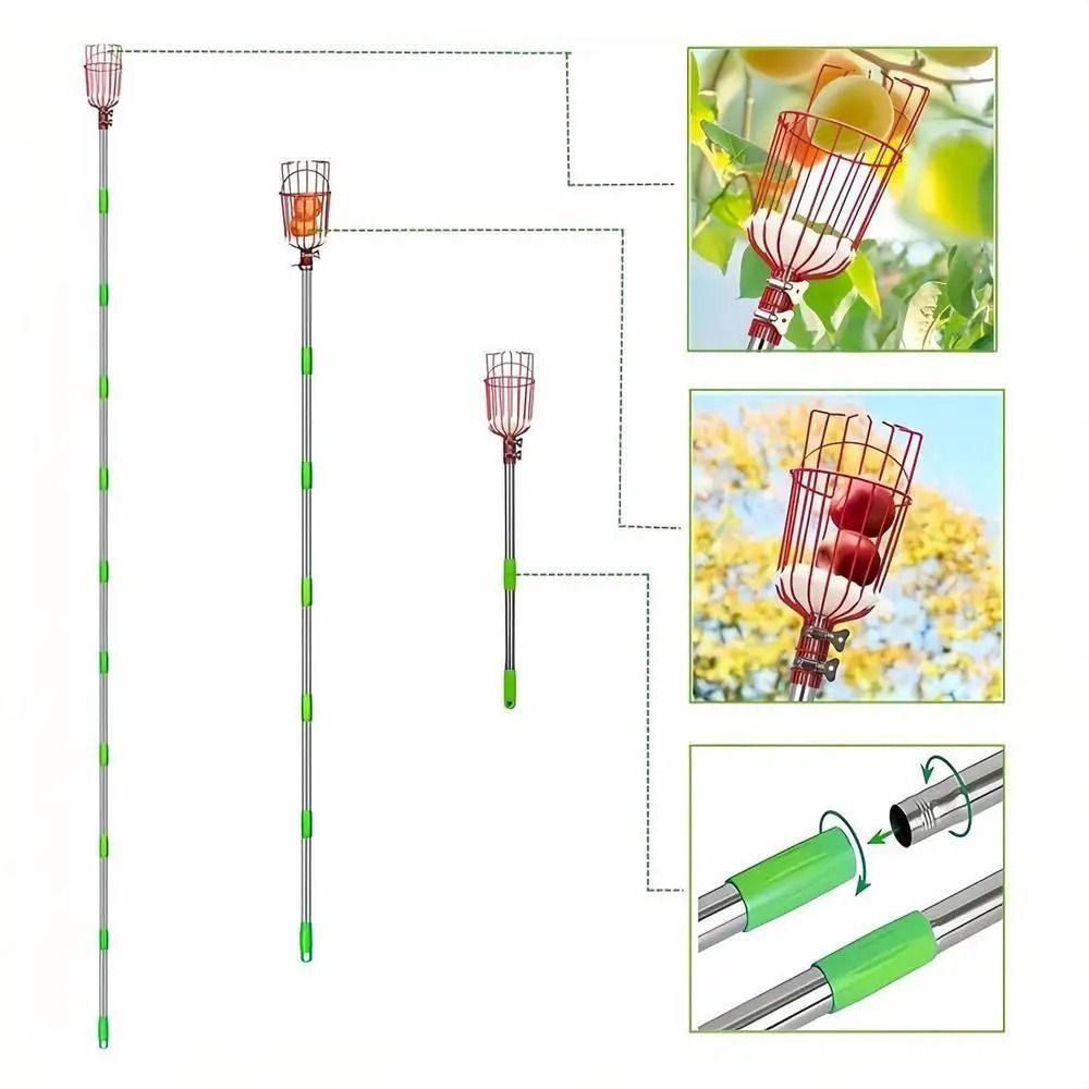 Kosz do zbierania owoców z tel – Fruit Picker Basket Telescopic Pole recenzja i cena