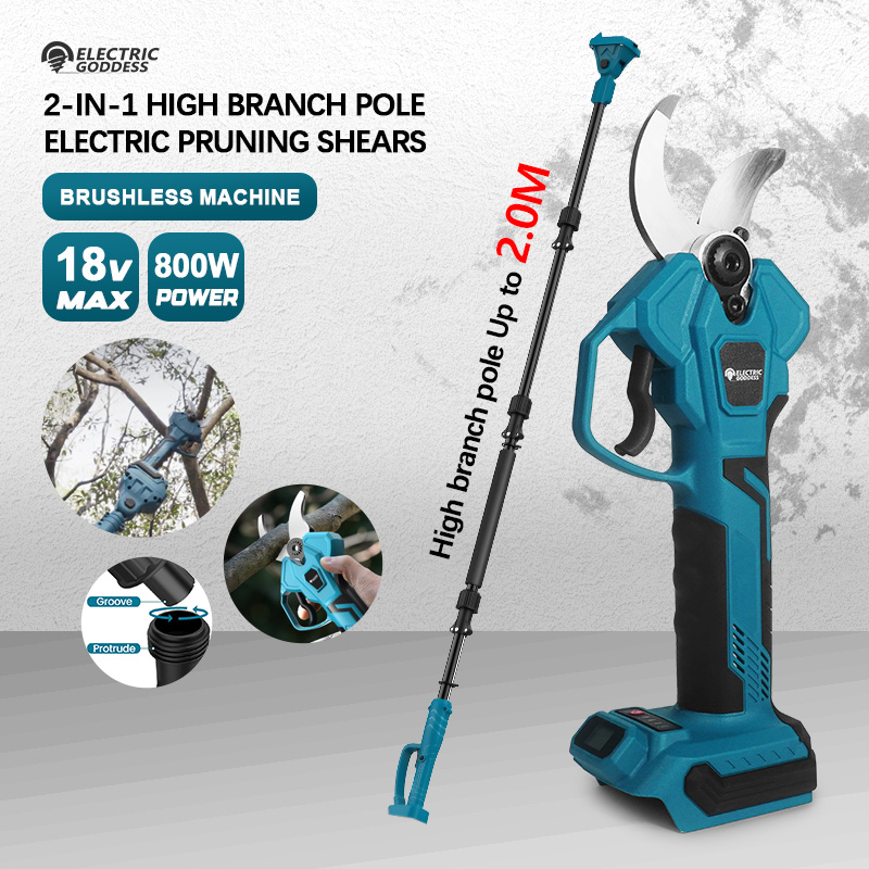 Elektryczne nożyce do gałęzi n – Electric Pruner With Extension Pole recenzja i cena