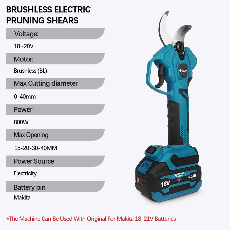 Elektryczne nożyce do gałęzi n – Electric Pruner With Extension Pole recenzja i cena
