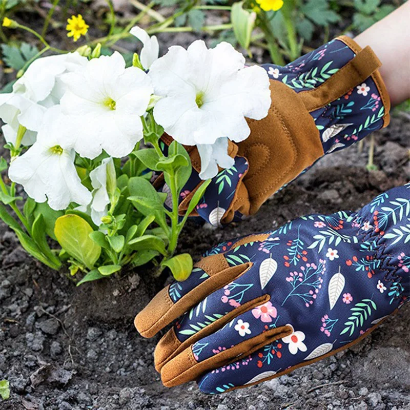 Rękawice ogrodnicze dla kobiet – Gardening Gloves Thorn Proof Leather recenzja i cena