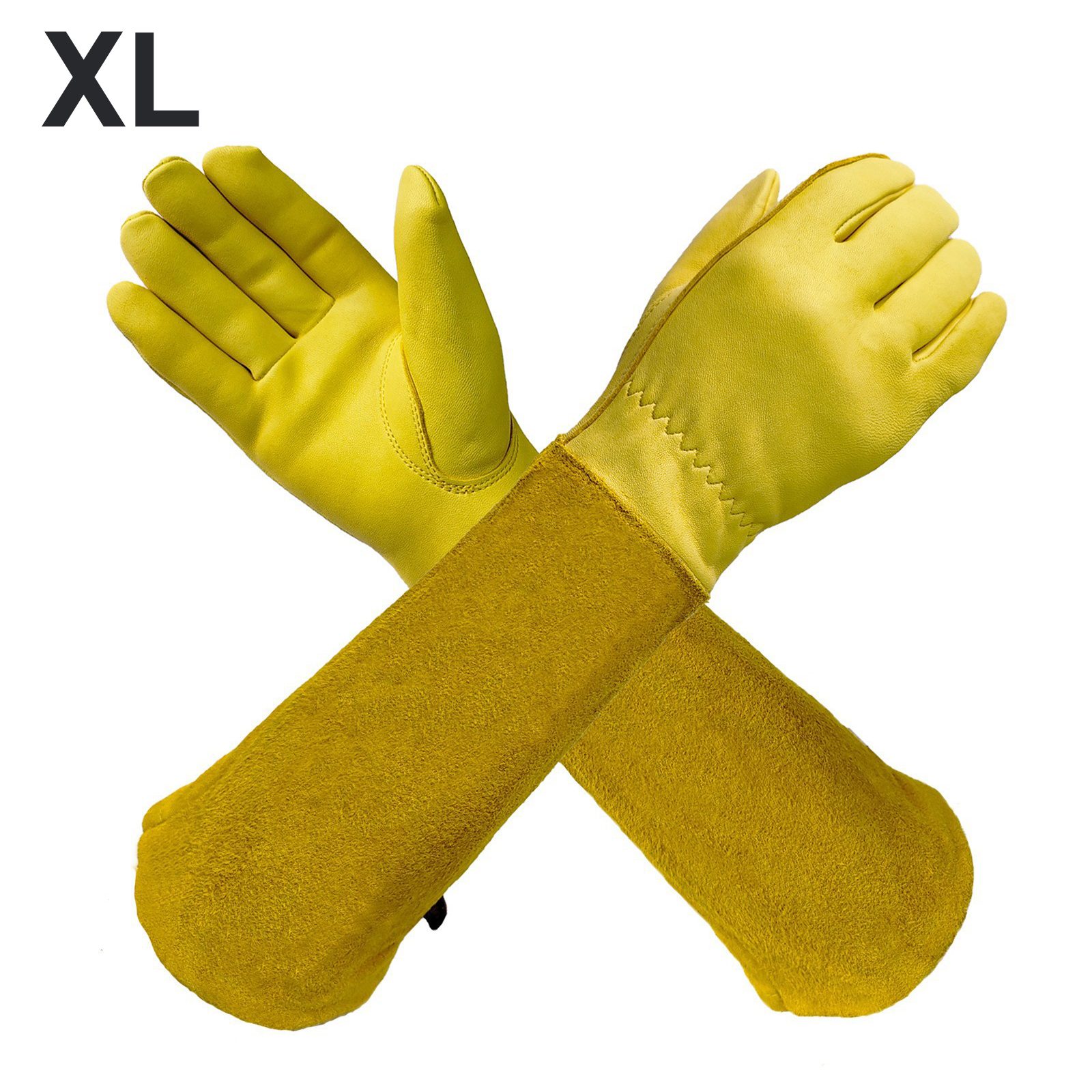 Oddychające skórzane rękawice  – Gardening Gloves Thorn Proof Leather recenzja i cena