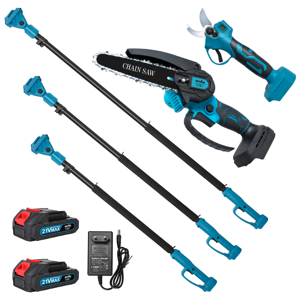 Zestaw 3 w 1: Elektryczne noży – Electric Pruner With Extension Pole recenzja i cena