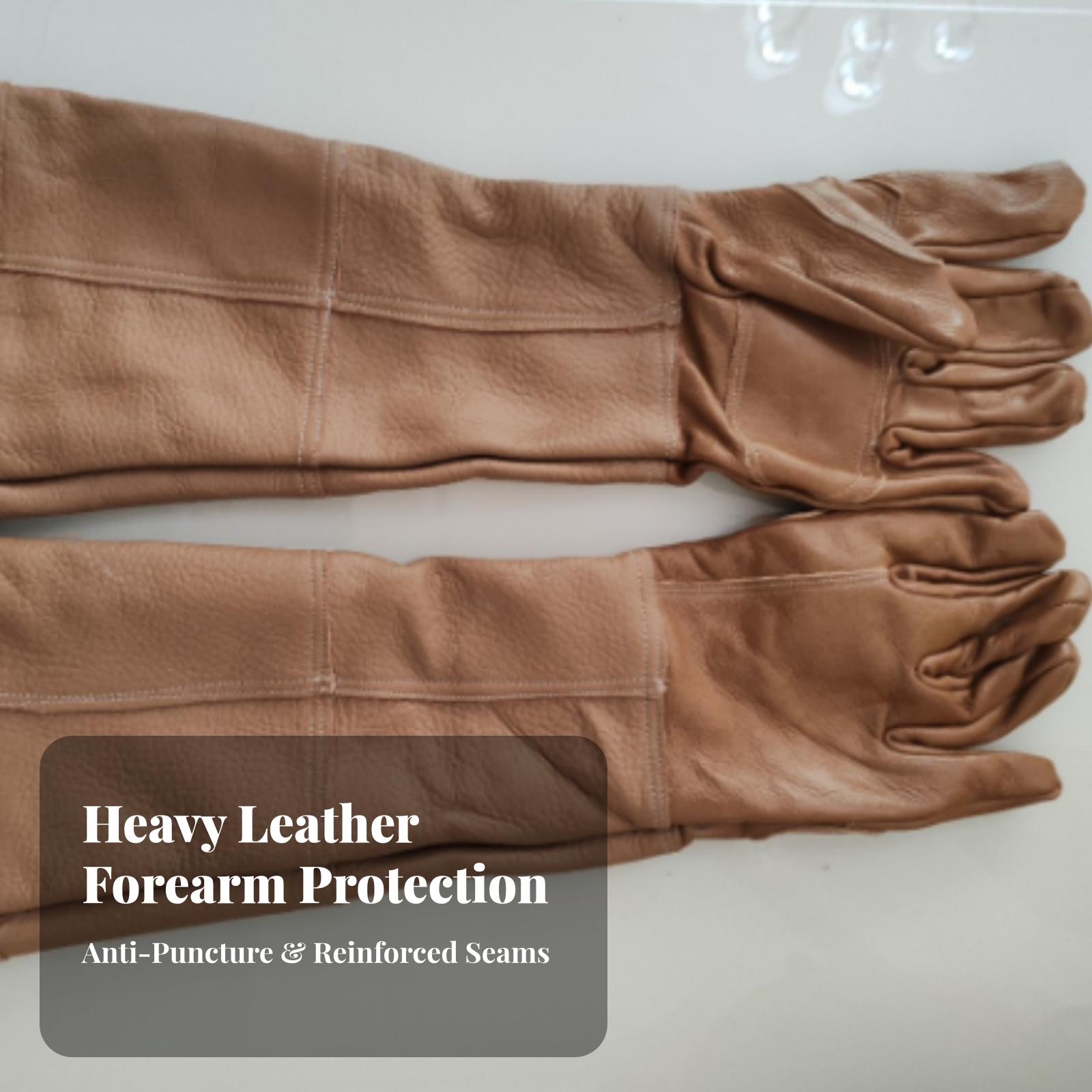 Wytrzymałe, długie rękawice ro – Gardening Gloves Thorn Proof Leather recenzja i cena