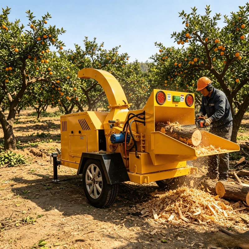 Mała maszyna do rozdrabniania  – Garden Branch Shredder Wood Chipper recenzja i cena