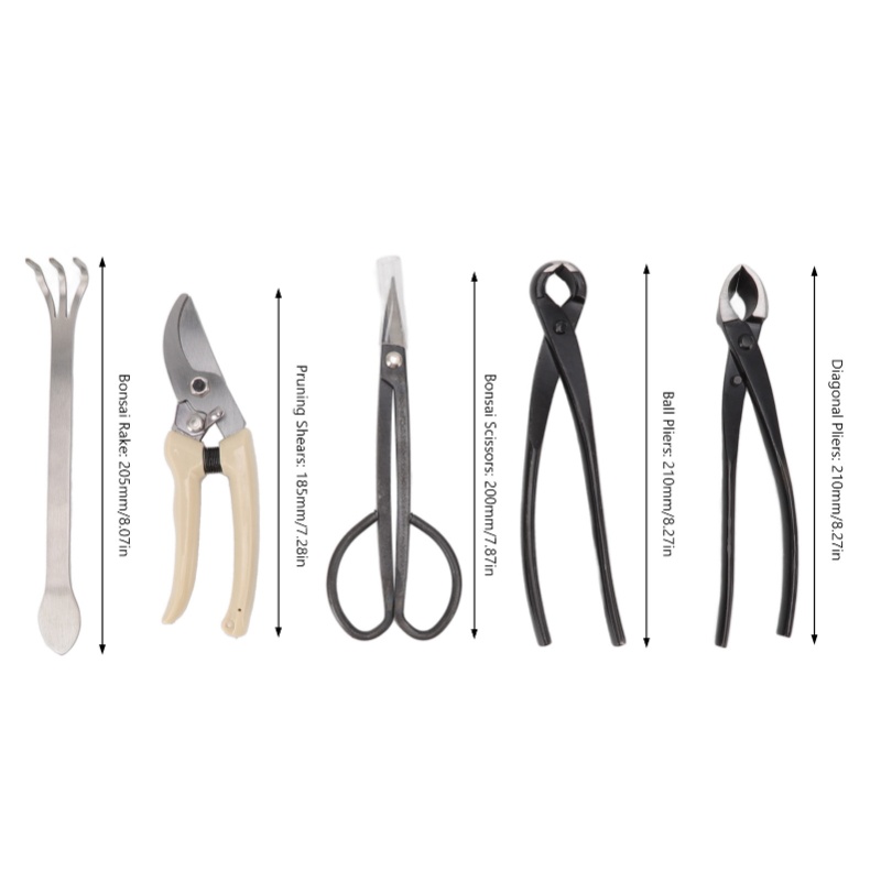 5-częściowy zestaw narzędzi do – Bonsai Tool Set Stainless Carbon Steel recenzja i cena