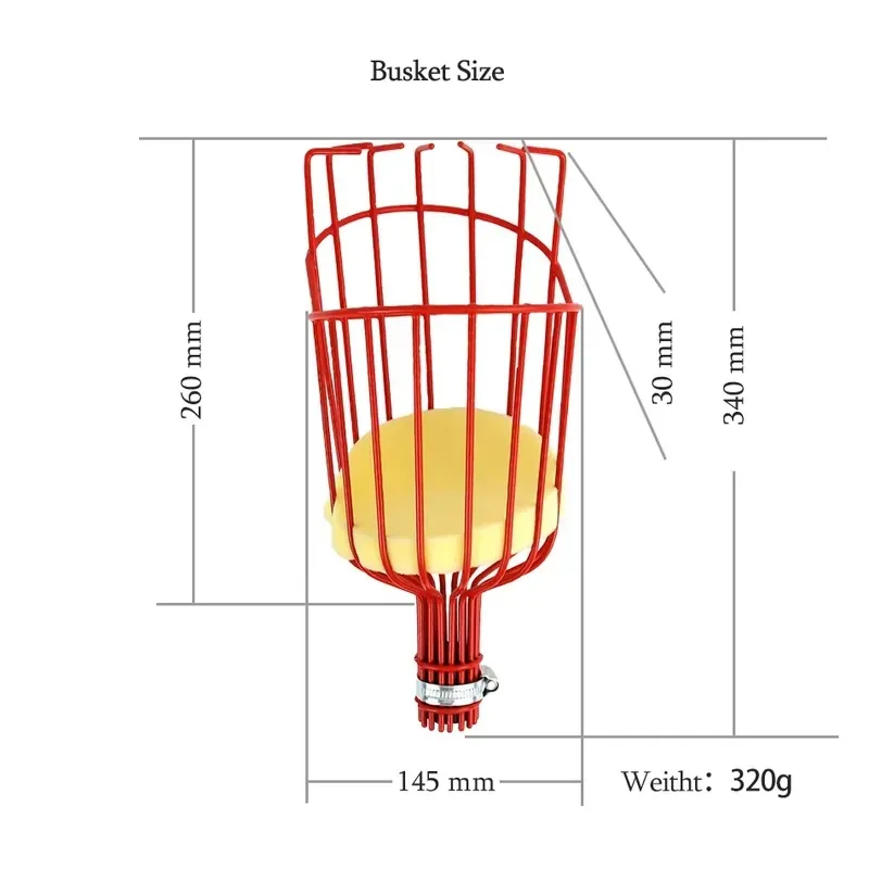 Najnowszy teleskopowy pręt do  – Fruit Picker Basket Telescopic Pole recenzja i cena