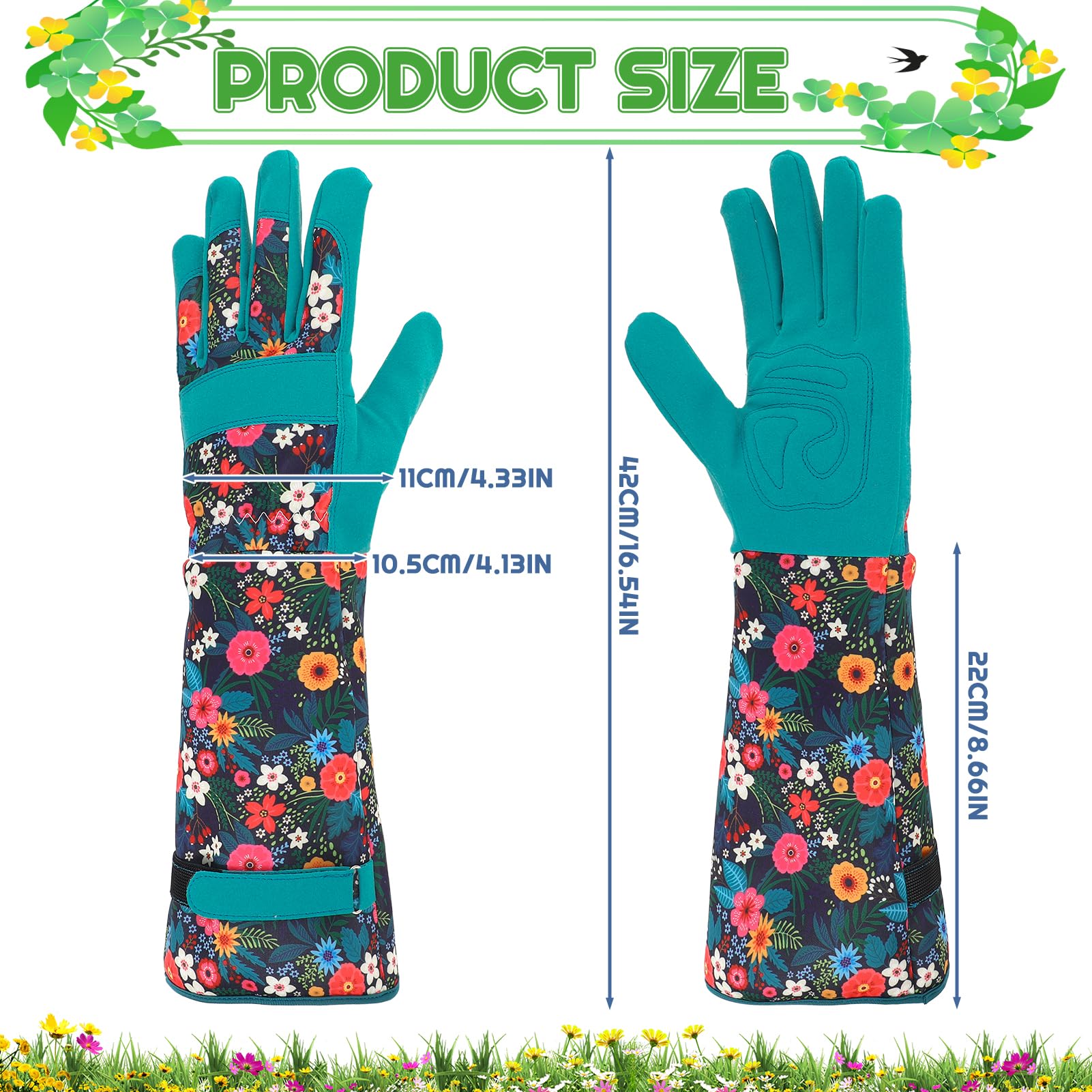 2 pary rękawic ogrodniczych da – Gardening Gloves Thorn Proof Leather recenzja i cena