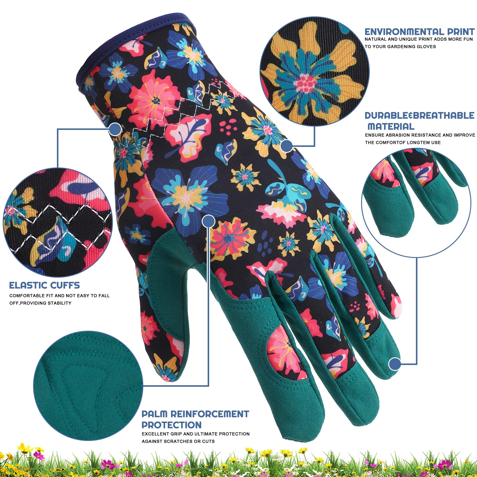 2 pary rękawic ogrodniczych da – Gardening Gloves Thorn Proof Leather recenzja i cena