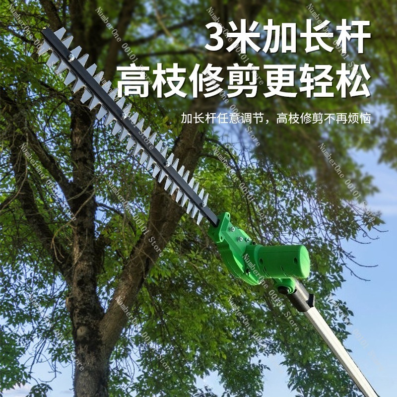 Elektryczny nożyce do żywopłot – Electric Pruner With Extension Pole recenzja i cena